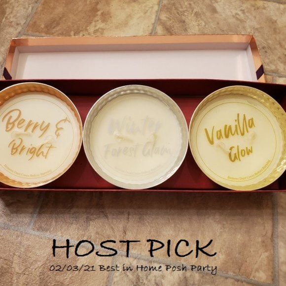 Ulta Beauty Other - Ulta 3 piece Candle Set Limited Edition